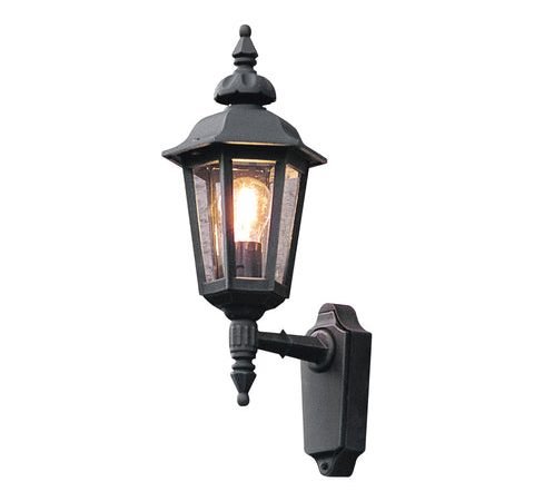 Pallas 518 Up Wall Light Matt Black