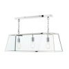 Academy 3 Light Bar Pendant - Stainless Steel