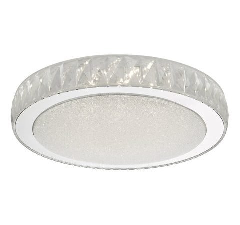 Akelia Flush Acrylic & Stainless Steel Large LED