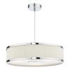 Alvaro 3 Light Single Pendant - Polished Chrome