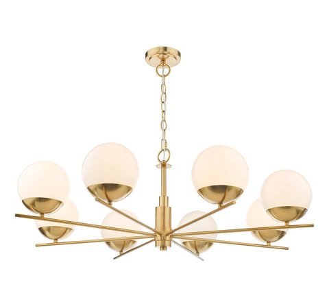 Bombazine 8 Light Pendant