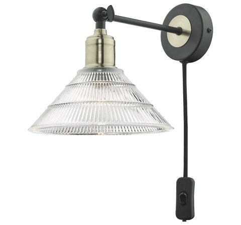 Boyd Single Wall Light - Antique Brass