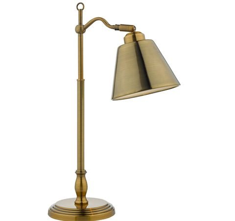 Kempten Task Lamp - Antique Brass