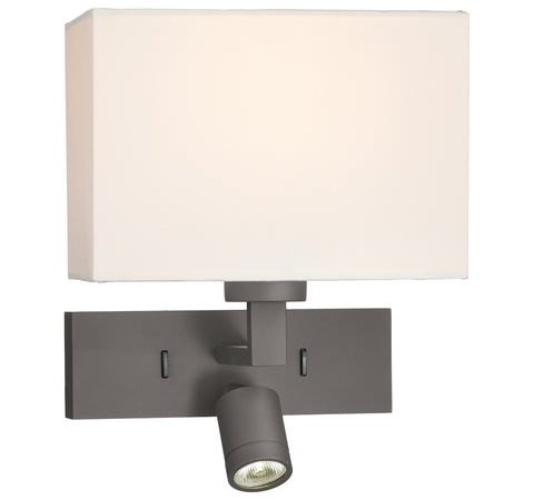 Modena Wall Light With LED In Bronze (Bracket Only)