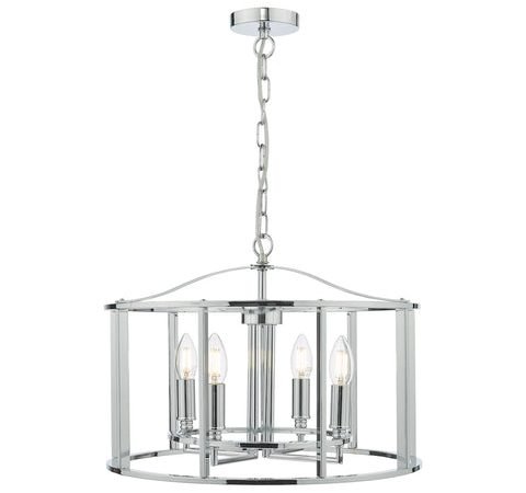 Myka 4 Light Pendant - Polished Chrome