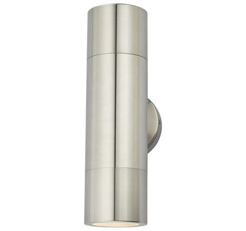 Ortega 2 Light Wall Light - Aluminium