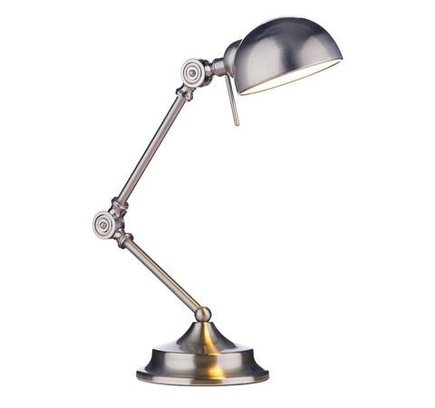 Ranger Table Lamp - Satin Chrome