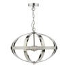 Symbol 3 Light Pendant - Satin Chrome