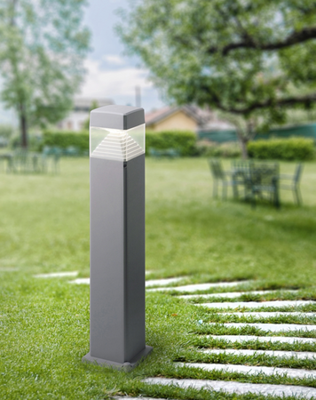 Ester 50cm Bollard - Grey