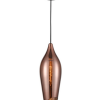 Taper Copper Glass Small Single Pendant