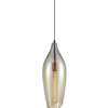 Taper Amber Glass Large Single Pendant