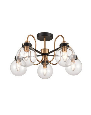 Equinox 5lt Semi-Flush Ceiling Light