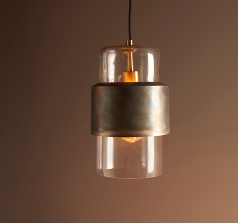 Luster Single Pendant - Bronze