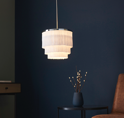 Circe Single Pendant - Polished Chrome