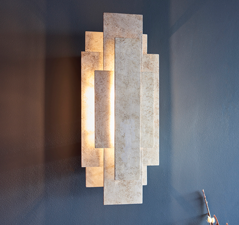 Hestia Wall Light - Antique Silver
