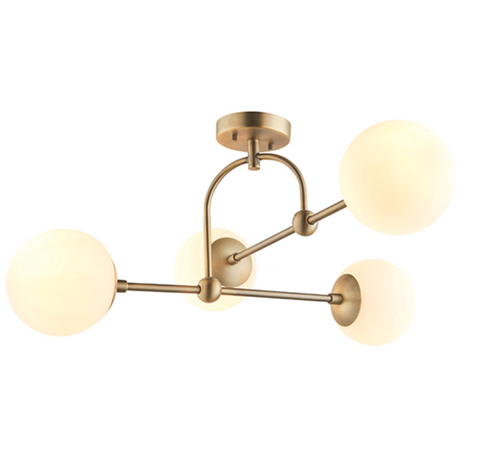 Nova 4lt Semi-Flush Ceiling Light