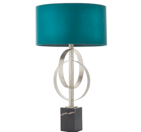 Astrid Table Lamp - Silver Leaf