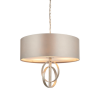 Astrid 3lt Pendant - Silver Leaf