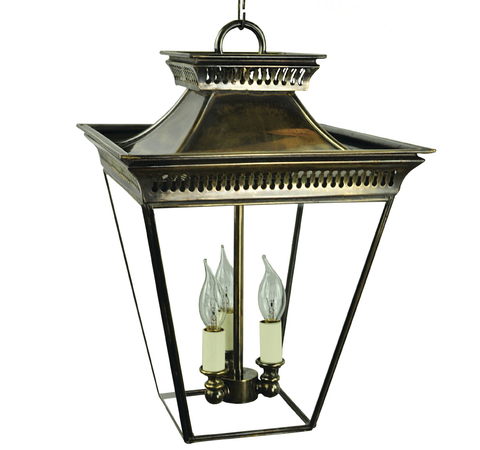 Pagoda Pendant (Medium) 3 light